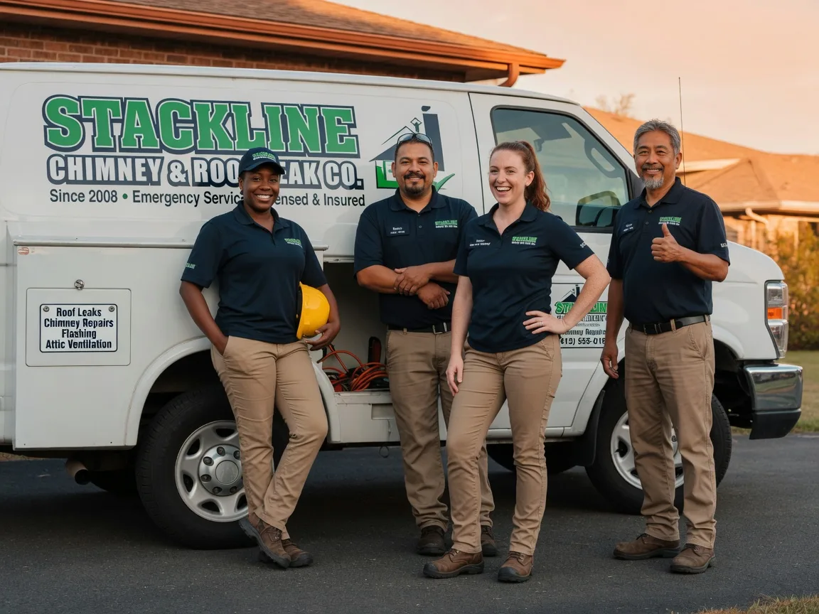 Chimney flashing repair company in Sperry, IA
